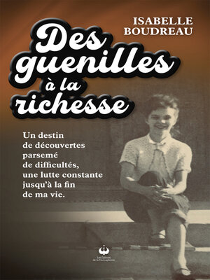 cover image of Des guenilles à la richesse
